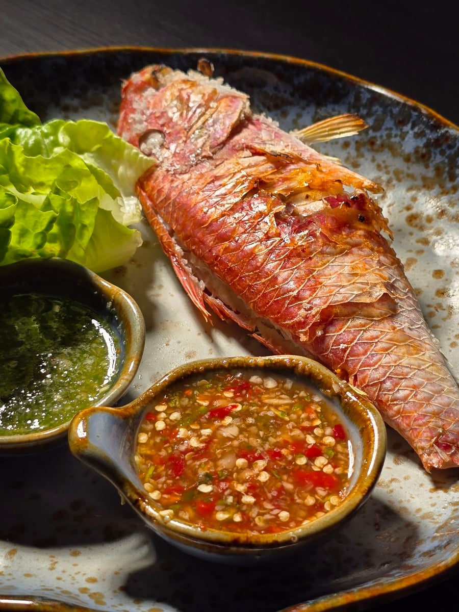 Grilled Mullet