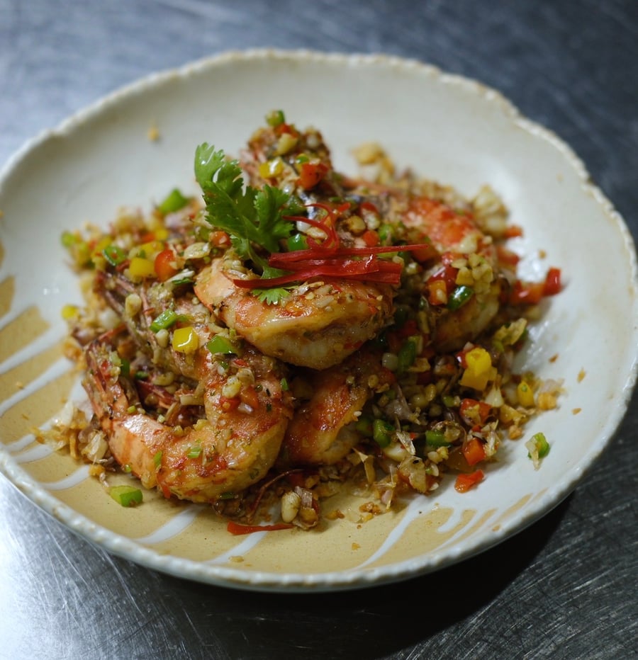 Salt & Chilli Prawns