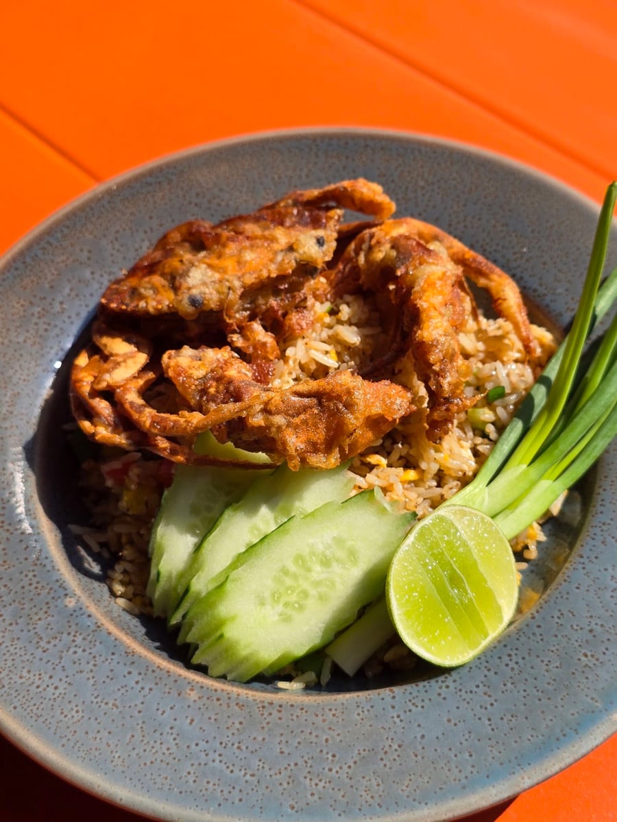 Soft-shell Crab Fried Rice