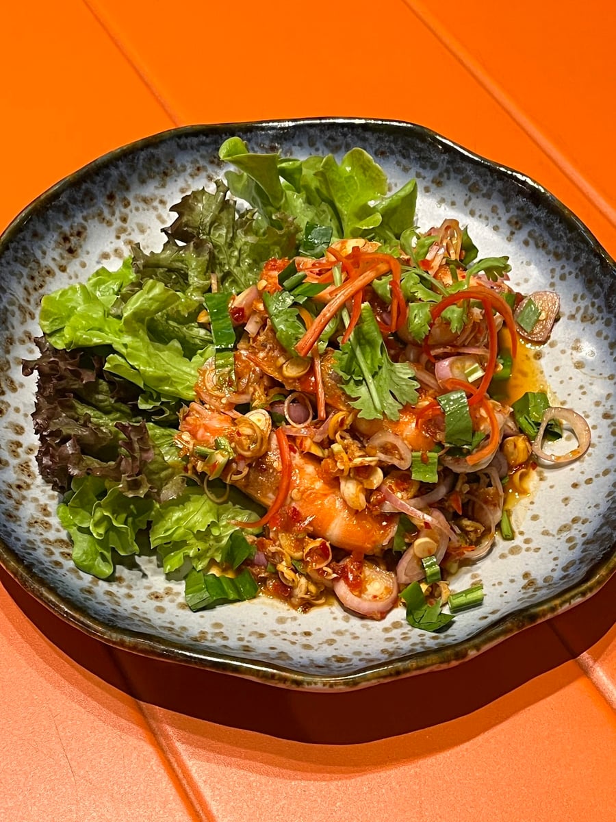 Prawn Salad, Herb & Chilli Paste