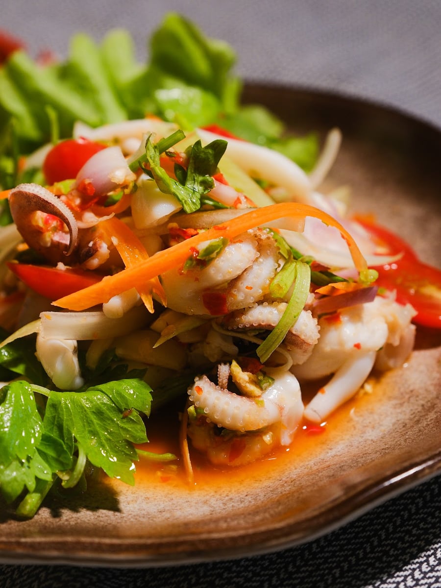 Mixed Seafood Spicy Salad