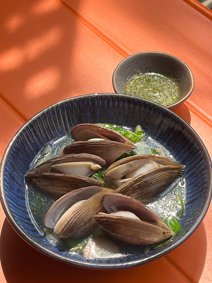 Steamed Boat Clam