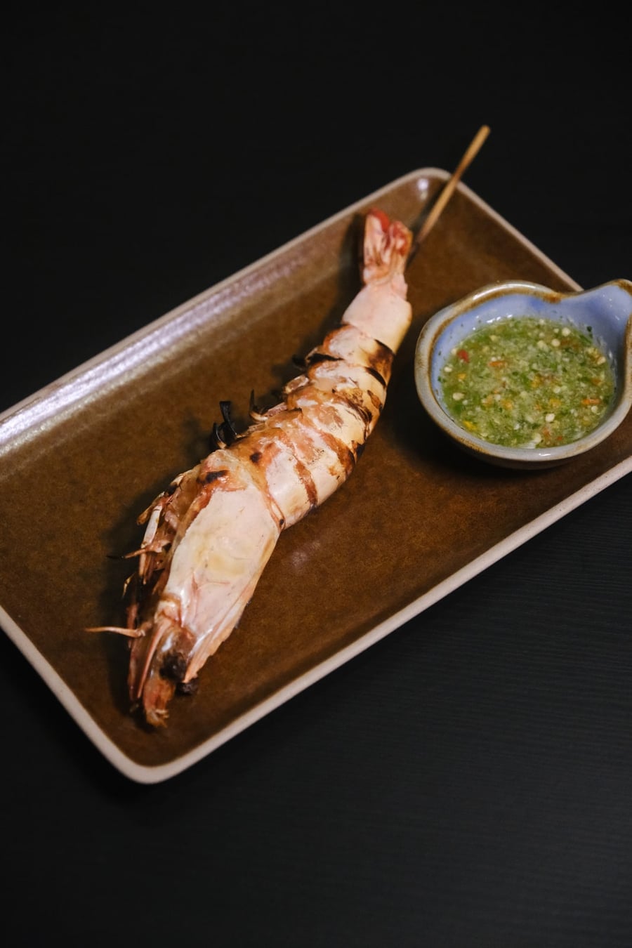 Grilled Zebra Prawn