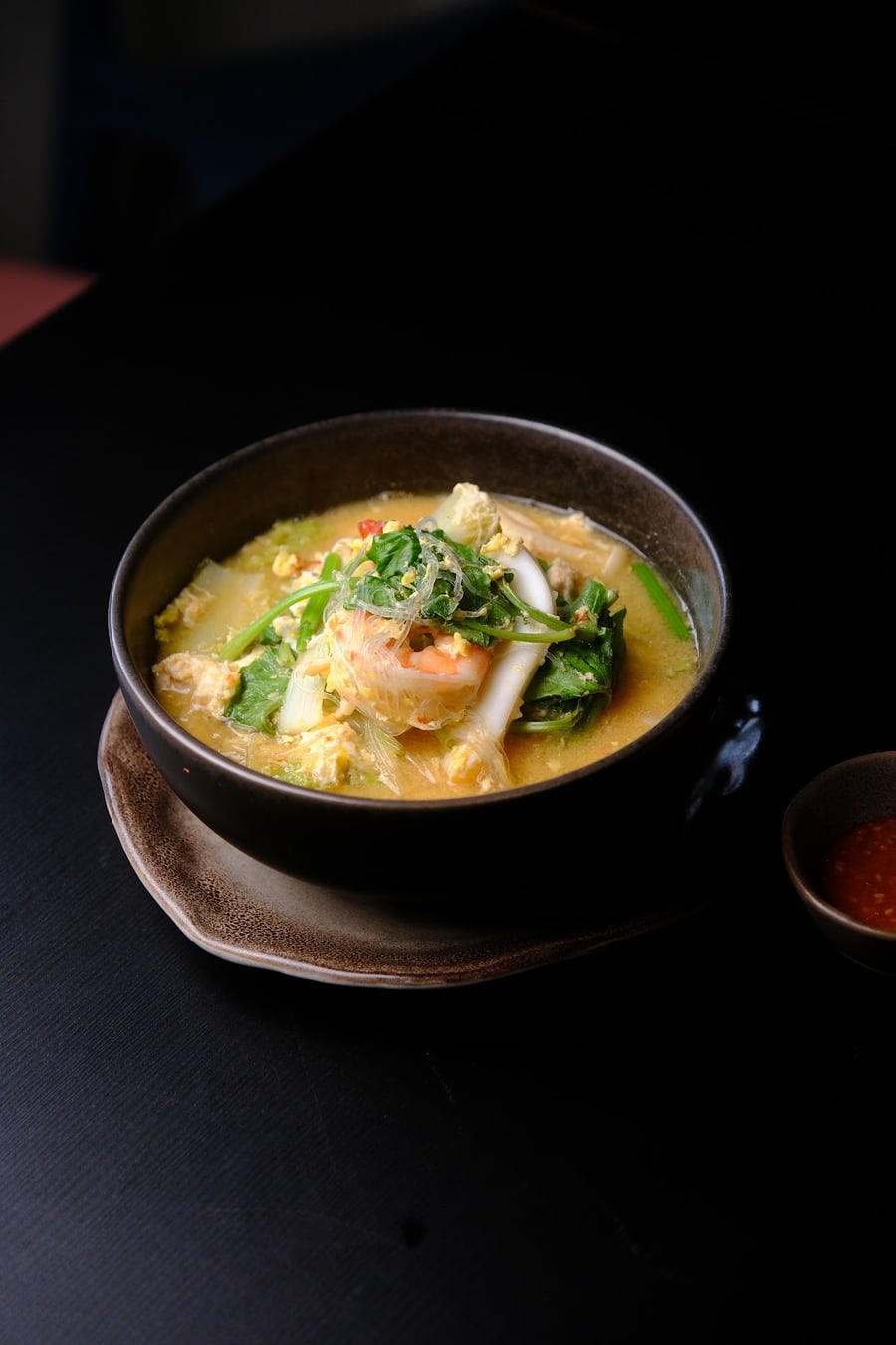 Thai Sukiyaki Soup, Seafood